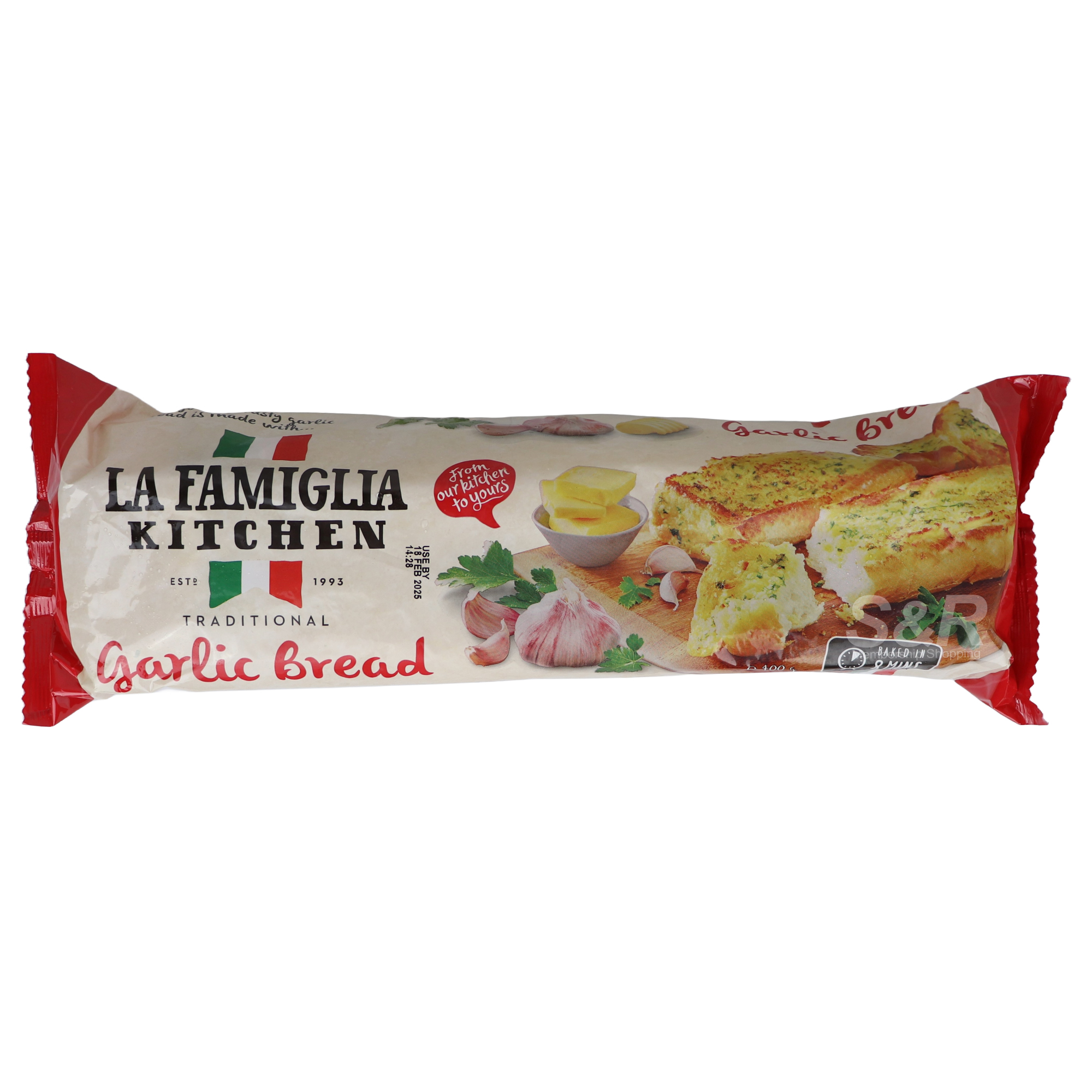 La Famiglia Garlic Bread 400g La Famiglia Garlic Bread 400g